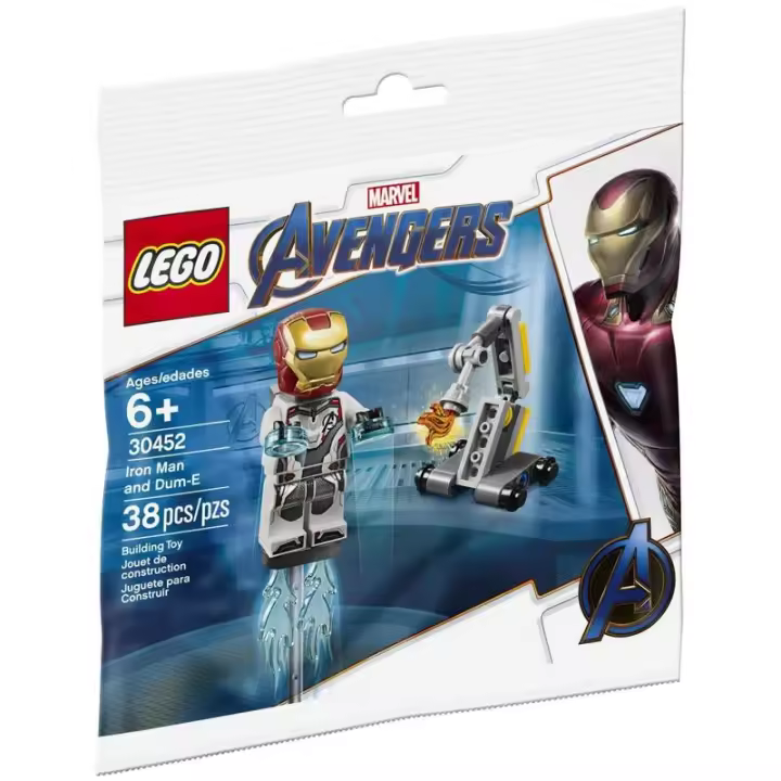 LEGO POLYBAG 30452: Iron Man and Dum-E polybag - 1