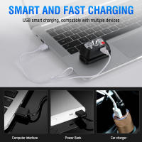 BORUiT B12 Mini Linterna Frontal LED Recargable Por USB Con 5 Modos De Iluminación Impermeable Para Pesca Y Ocio Camping Montañismo Ciclismo Work - details 8