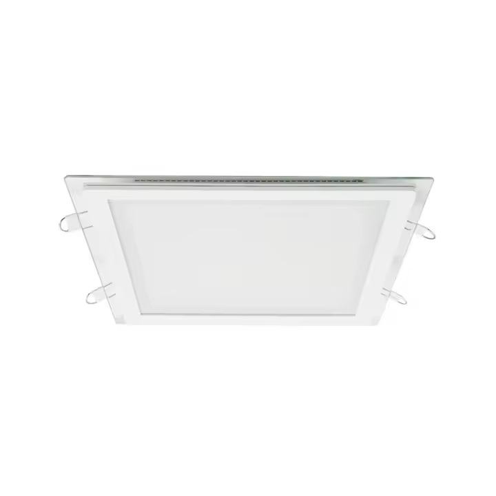 Luz empotrable LED cuadrada - Twin S - 24W- 6000 K - 1200 Lm - 215 x215 mm - Pack 10 unidades - AZABAK - 1