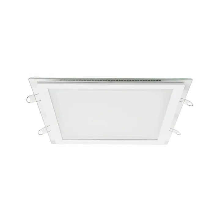 Luz empotrable LED cuadrada - Twin S - 24W- 6000 K - 1200 Lm - 215 x215 mm - Pack 10 unidades - AZABAK - 1