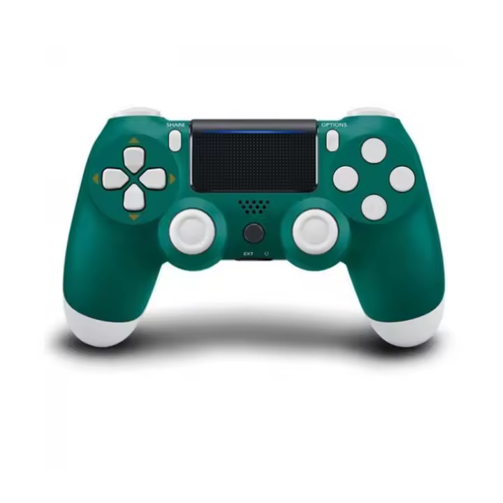 IMATICA LOS PALACIOS Mando Inalámbrico PS4 Compatible con Vibración Táctil Touchpad Verde Alpino - 1