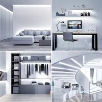 Lámpara Nocturna LED DC 5V Con Sensor De Movimiento USB Luz De Fondo Para TV Cocina Lámpara De Noche Rectangular Controlable Por Movimiento - details 10