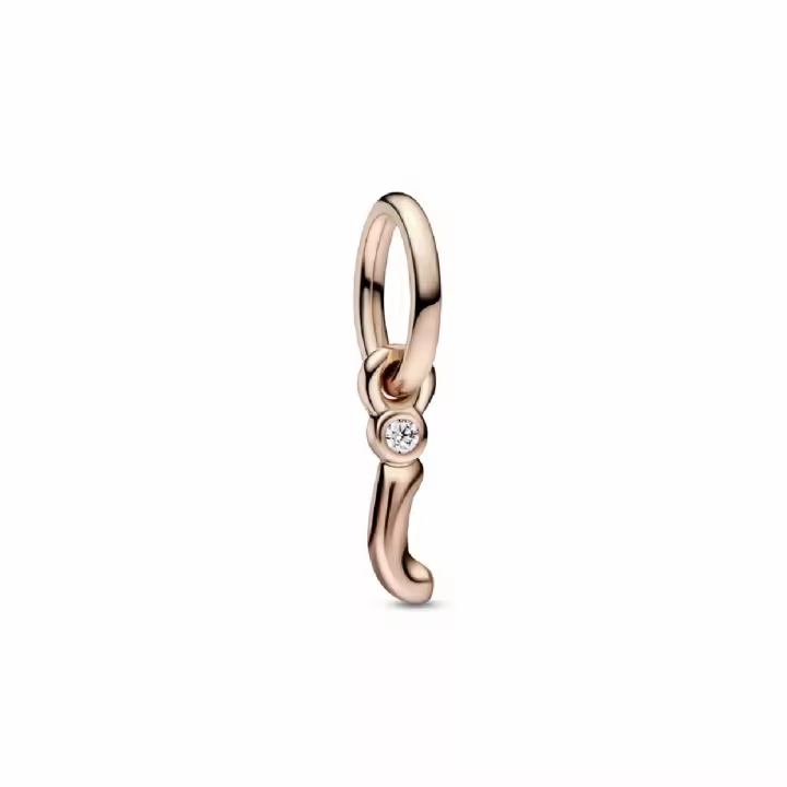 Charm Colgante Pandora rose Letra Minúscula i del Alfafeto - 1