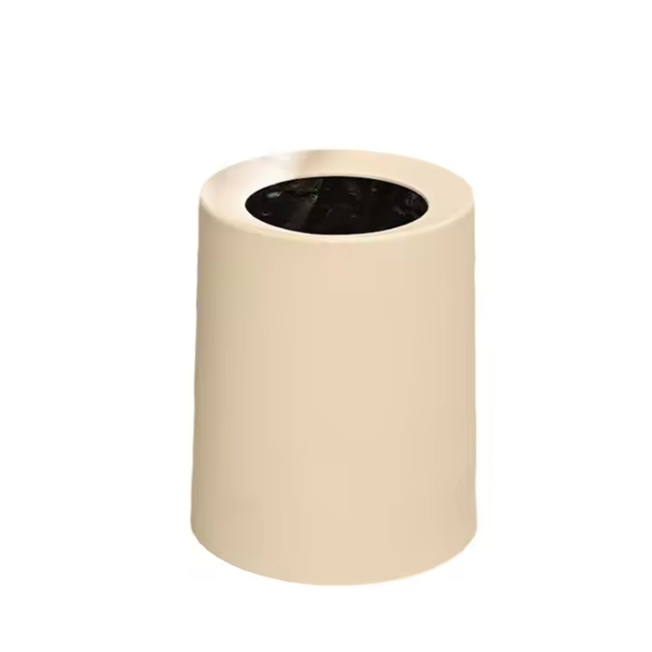 Cenicero De Doble Capa Estilo Nórdico Para Sala De Estar Dormitorio Cocina Baño Oficina Creativo Redondo Cilíndrico - 1