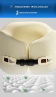 Almohada De Viaje En Forma De U De Memoria Puro Soporte Cervical Para Avión Oficina Siesta Almohadas De Cuello Almohada De Cabeza - details 11