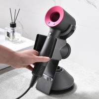 Organizador De Baño Portátil Con Soporte Magnético Super Potente Para Secador De Pelo Compatible Con Dyson Estante De Almacenamiento Metálico Sin Perforar - details 12