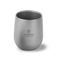 Tomshoo  De Titanio Aislada Para Camping Y Senderismo Vaso Doble Muralla Para Bebidas Resistente Al Agua Hervida Accesorio De Camping Esencial - details 1