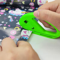 Cortadora De Papel Para Regalos Navideños Y Cumpleaños Herramienta De Corte Segura Y Conveniente Para Regalos De Navidad - details 3