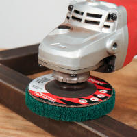 Discos De Pulido De Nylon Fibra 125mm 5 Pulgadas Para Metal Y Madera Rueda De Mezcla Rotativa Para Amoladora Angular - details 7