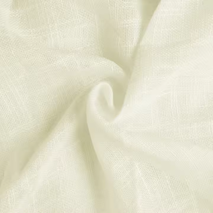 Cortinas De Lino Algodón Transparentes Para Dormitorio Y Sala De Estar Con Bolsa De Roda Filtración De Luz Estilo Europeo - 1