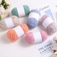 Hilo De Lana De Mohair Con Puntos Coloridos 50g/Bola Suave Y Grueso Para Tejer Suéteres Sombreros Y Bufandas Bebés DIY - details 2