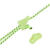 10PCS GLOW in the DARK Guyline Runners Accesorios De Tenda Para Camping Y Caravana Correa De Viento Con Hebilla De Fijación En Nylon - details 3
