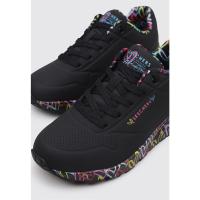 Skechers UNO - LOVING LOVE Deportivas Planas Mujer Negro - details 1