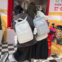 Mochila Grande Impermeable Para Mujer Con Gran Capacidad Estilo Trendy Para Estudio Y Viaje Con Bolsillo Para Portátil - details 14