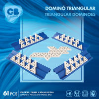 Juego dominó triangular CB Games - details 1