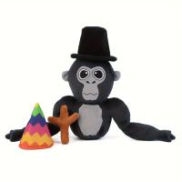 Juguete De Peluche Gorila HATEEMO Decoración Divertida Para El Hogar Regalo De Cumpleaños Para Niños Y Amigos Aficionados Al Juego Material De Peluche Corto Relleno De Algodón PP Tamaño 22cm Unisex - details 0