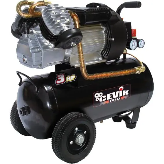 Compresor Cevik Pro 50VX 3.0HP 50L - Potente y Silencioso - 1