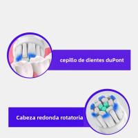 Juego De 4 Cabezas De Broca Para Broca Eléctrica Oral B Cabezas De Broca De Limpieza Hygiene Reemplazo Para Adultos Material Plástico - details 2