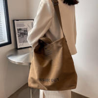 Bolso De Hombro Para Mujer De Lona De Alta Calidad 2023 Bolsa De Compras Estudiantes Bolso De Libros De Algodón Gran Tote Para Niñas Monedero - details 12