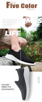 Zapatillas Deportivas Casuales Para Hombre Ligero Transpirable Antideslizante Talla 48 Para Correr Y Caminar Combinable Con Pareja - details 3