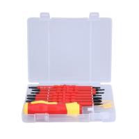 Juego De Destornilladores Aislados Cambiables 380V/13PCS 1000V Con Bits Magnéticos Herramientas De Reparación Para Electricistas - details 9