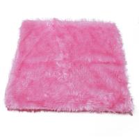 Funda De Cojín Suave De Peluche 41x41cm Color Sólido Cálido Para Sala De Estar Y Dormitorio Decoración De Sofá Removible Y Lavable - details 3