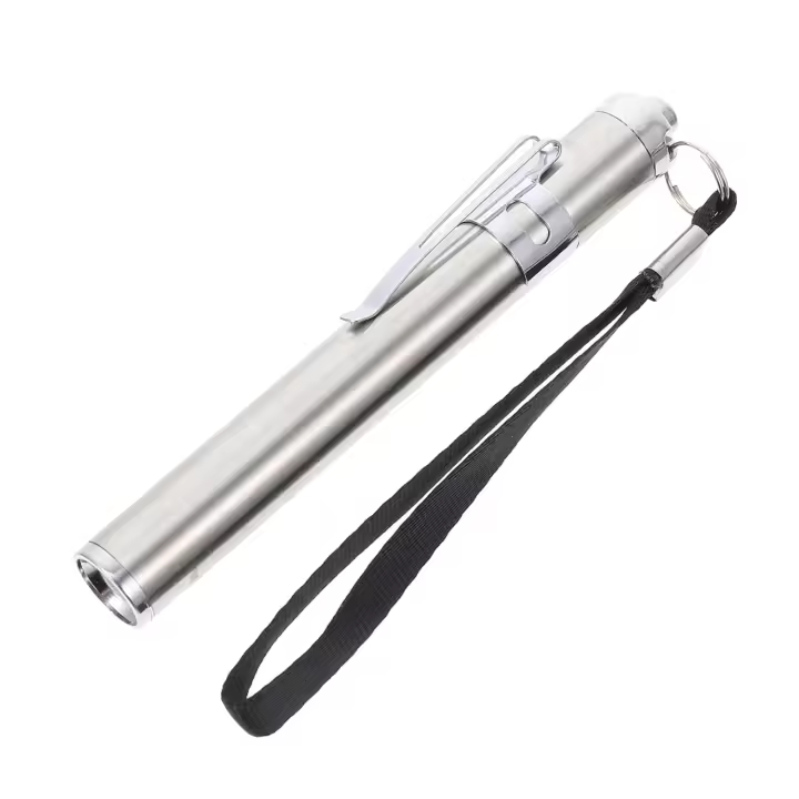 Lámpara de vela LED portátil, linterna plateada para monitoreo, luz de vela ideal para uso en viveros y seguimiento del desarrollo de incubadoras - 1