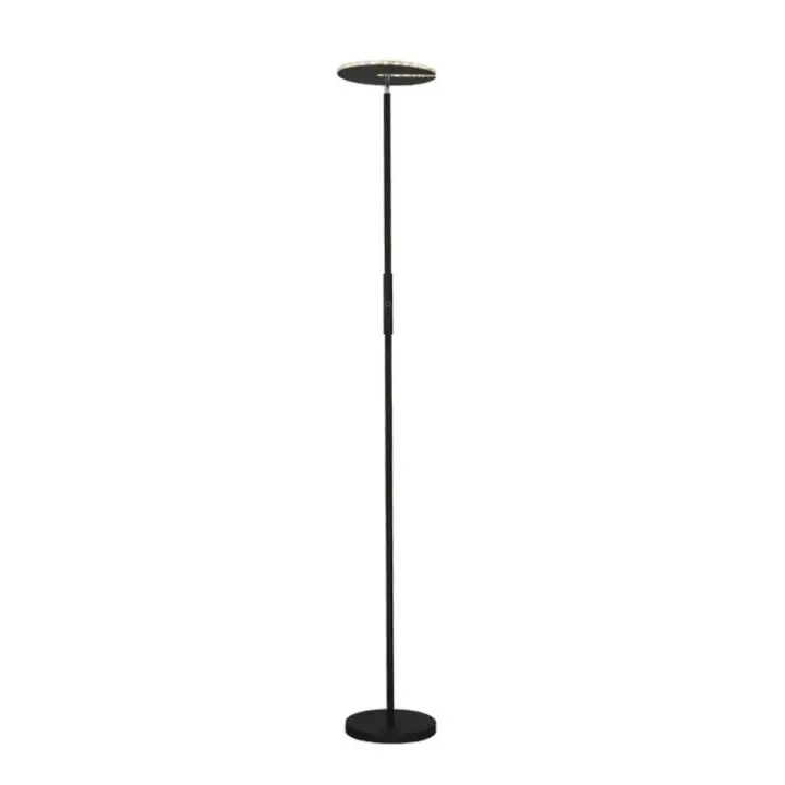 CRISTAL RECORD Lámpara de Pie LED 20W Aten Negro CR 06-325-20-008 - Calidad Garantizada - 1