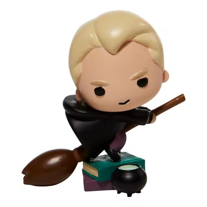 Figura enesco harry potter draco malfoy quidditch chibi - 1