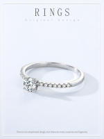 Zenyth-De Dedo de circón desnudante Simple de Plata de Ley 925 Auténtica Zenyth, El regalo perfecto para Vacaciones o Aniversario de las mujeres - details 0
