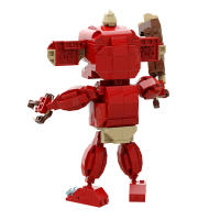 Kit De Bloques De Construcción MOC 'Respiración De La Vida Salvaje': Centauro León Lynel Figura Roja Bokoblin Juguete DIY Para Niños Modelo De Ladrillo Juego Compatible Con Lego - details 13