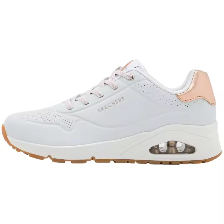 Zapatillas marca Skechers modelo 155196-Wht para mujer en color blanco - 1