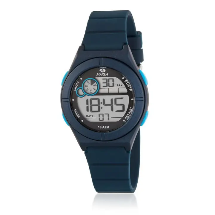 Reloj MAREA B25162/2 Niño Digital Cadete Correa Silicona Azul Oscuro - 1