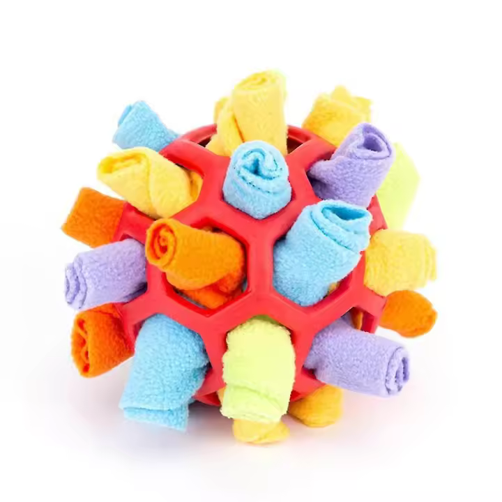 Gran Venta-Bubble Rubber Ball Dog Toy Interactive Dog Puzzle Toys Pet Snuffle Ball Toy -15% de Descuento - 1