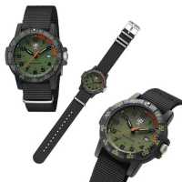 Reloj Luminox TORTUGA MARINA XS.0337  44MM Esfera verde Banda NATO Reloj deportivo de hombre 100M Water resist SWISS MADE - details 0