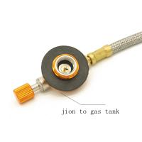 Adaptador De Conexión Entre Estufa Al Aire Libre Y Tanque De Gas LPG En Aleación De Zinc Accesorio Práctico Para Camping Estufa Metálica Para Convertir a Gas Propano - details 3