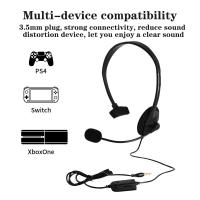 Mini Auricular Con Cable 3.5mm Headband Microfono Cancelling De Sonido Portátil Para Lectura Y Enseñanza Uso En Conferencias - details 4