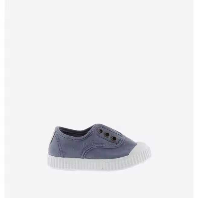 ZAPATILLA LONA VICTORIA COLOR AZUL INFANTIL - 1