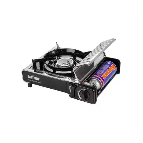 BUTSIR Cocina portátil BUTSIR de 1 fuego, quemador eficiente, 34x28x12 cm - 73900  Cocina / Barbacoas Cocinas Jardin - 1