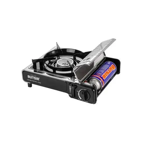 BUTSIR Cocina portátil BUTSIR de 1 fuego, quemador eficiente, 34x28x12 cm - 73900  Cocina / Barbacoas Cocinas Jardin - 1