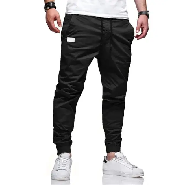 Nuevos Pantalones Deportivos Para Hombre 2025 Primavera Otoño Quick-Dry Multibolsillos Pantalones De Entrenamiento Running Sweatpants Estilo Casual Cintura Media - 1