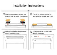 Luz Nocturna LED Recargable Con Sensor De Movimiento PIR Luz De Noche Automática Para Escaleras Armarios Cocina Batería De Litio Incluida - details 11