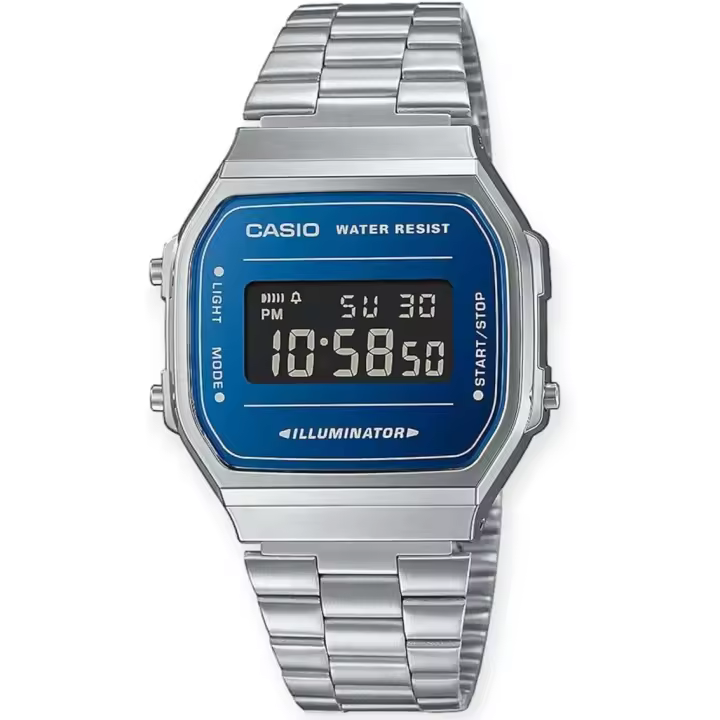 Casio Reloj Vintage A168WEM-2BEF Hombre Acero - 1