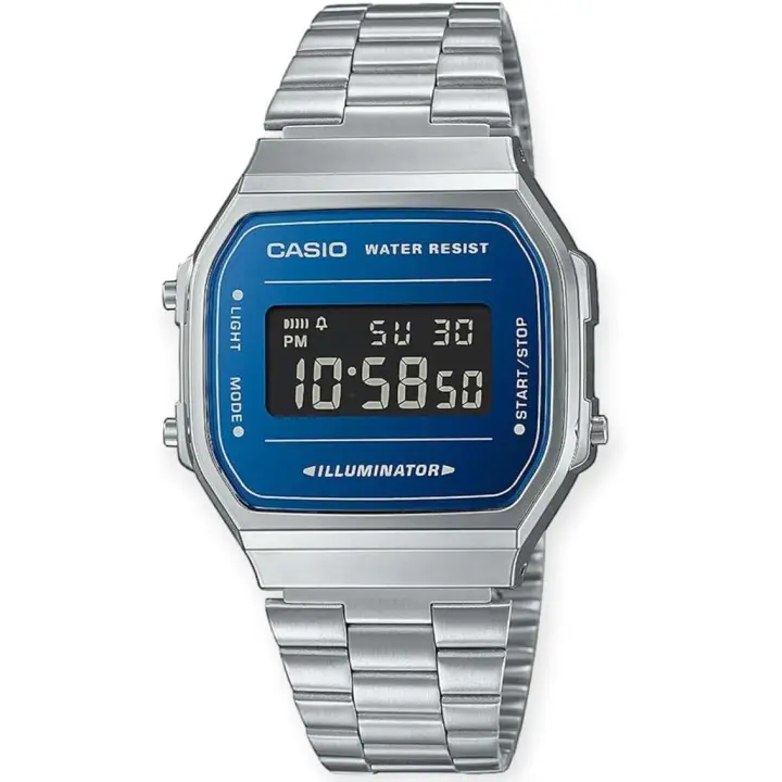 Casio Reloj Vintage A168WEM-2BEF Hombre Acero - 1
