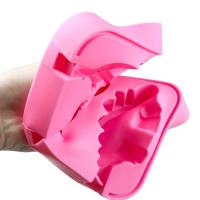 Molde De Helado De Silicona En Forma De Dinosaurio Y Fresa Saludable Para Helados Popsicle Reutilizable Para Hacer Helados En Verano Herramientas Para Cocinar Y Hornear - details 8