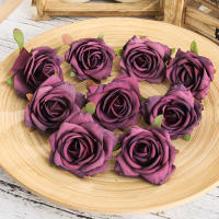 10PCS Flores De Rosa Silken Para Decoración De Casamiento Fiesta Hogar Jardín Navidad Scrapbook Artificial Floral Fake Para Decoración De Habitación Y Mesa - details 2