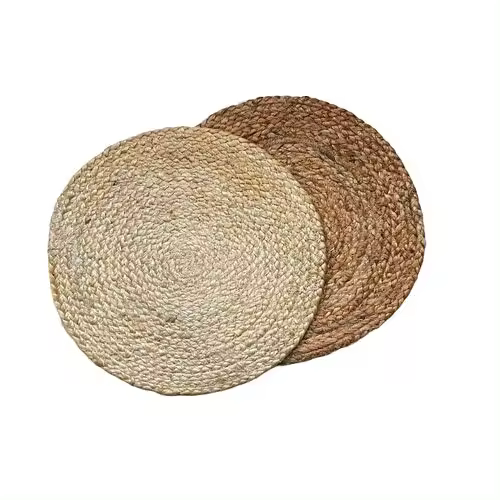 Individual de yute biodegradable para decoración de mesa de 30 cm de diámetro de la marca Origen - 1