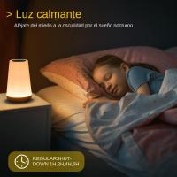 Lámpara Nocturna Recargable USB RGB Con Control Remoto Y Toque Color Cambiante Portátil Para Mesa Y Cama 13 Colores - details 7