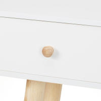 The Secret Home - Consola para Entrada de Casa - Mesa Recibidor en Madera de Roble y MDF - Almacenaje para Recibidor, Salón - details 3