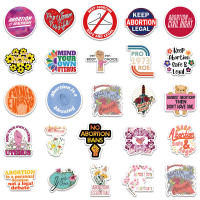 50PCS Etiquetas Impermeables De Graffiti De Derechos Femininos Y Movimiento Antinatalistas Para Decoración De Vaso Creativo Y Moderno Tamaño Variado Para Adolescentes Adultos Niños Amigos - details 4
